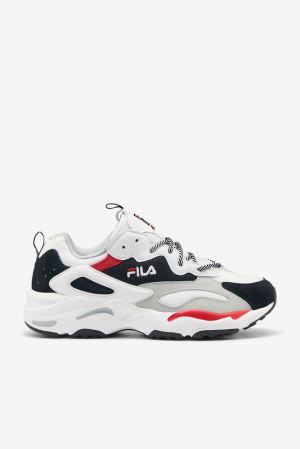 FILA Ray Tracer Sneakers White / Black,Mens Shoes | CA.UPTWXY729